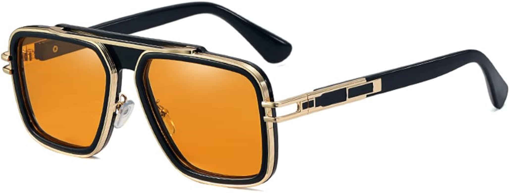 Freckles Mark Trendy Retro Sunglasses for Men Women Stark Vintage Shades 70s Italian Fashion Squa... | Amazon (US)