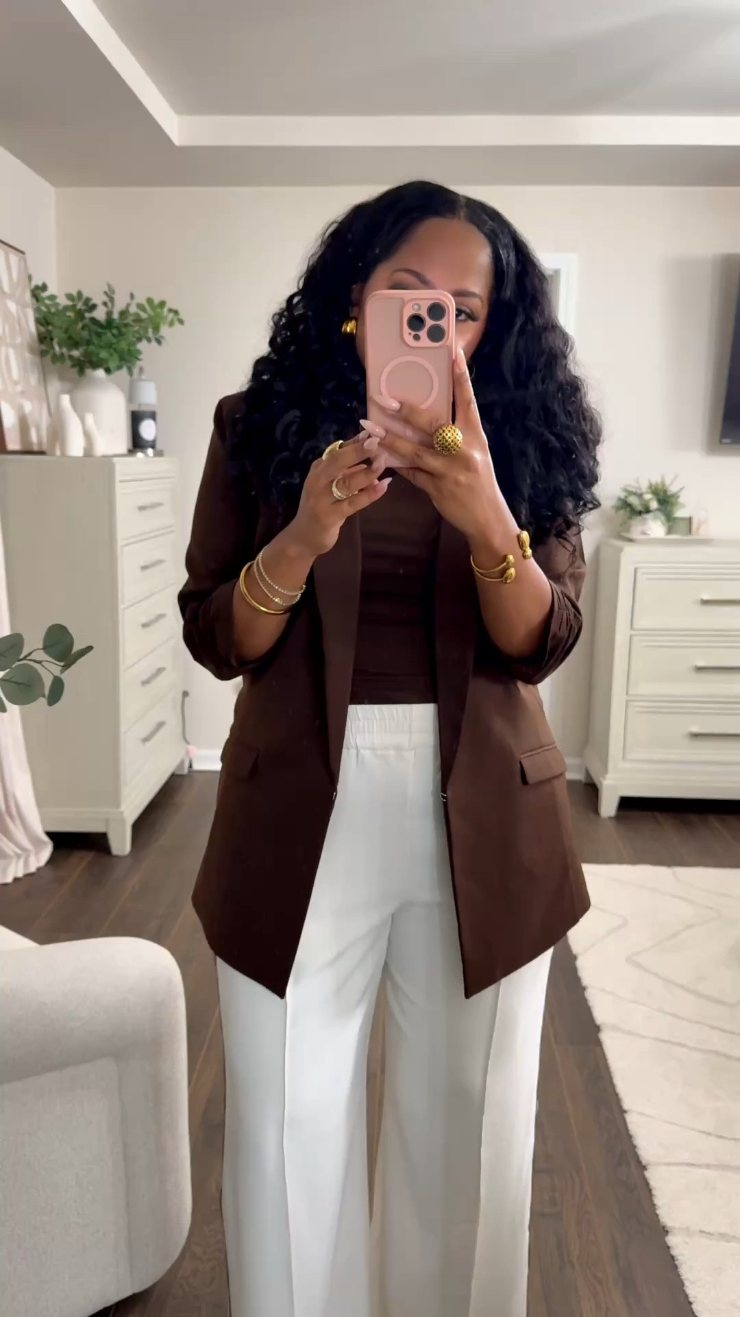 Back to the office inspo @macys. Wearing XL in pants and medium top, large blazer.

#LTKdayinmylife #LTKgrwm #LTKootd