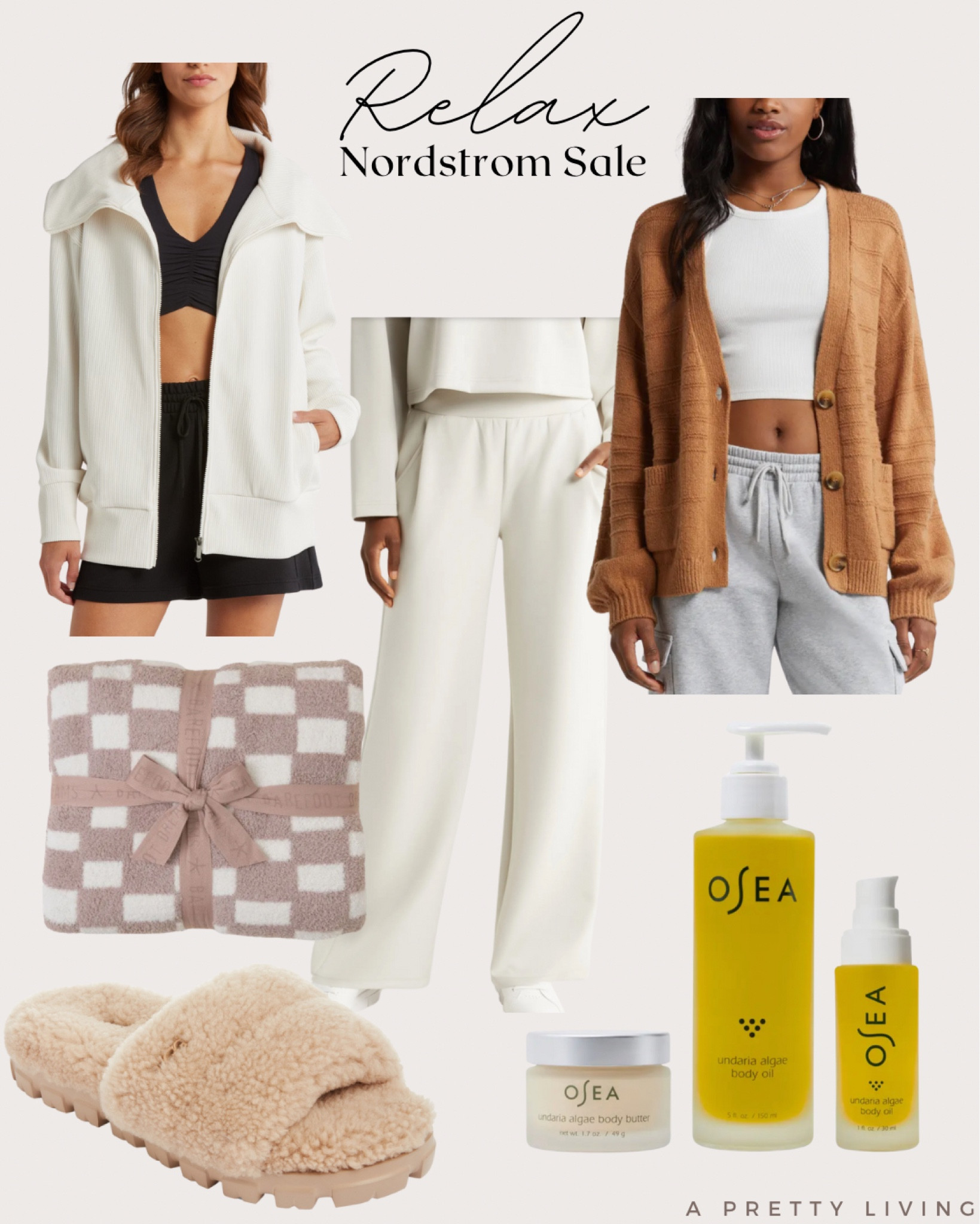 Relax 🧘🏼 Nordstrom Sale 






#nordstromsale #nordstrom #relax #oil #ugg #slippers #sweater #sweats 

#LTKStyleTip #LTKxNSale #LTKFindsUnder100