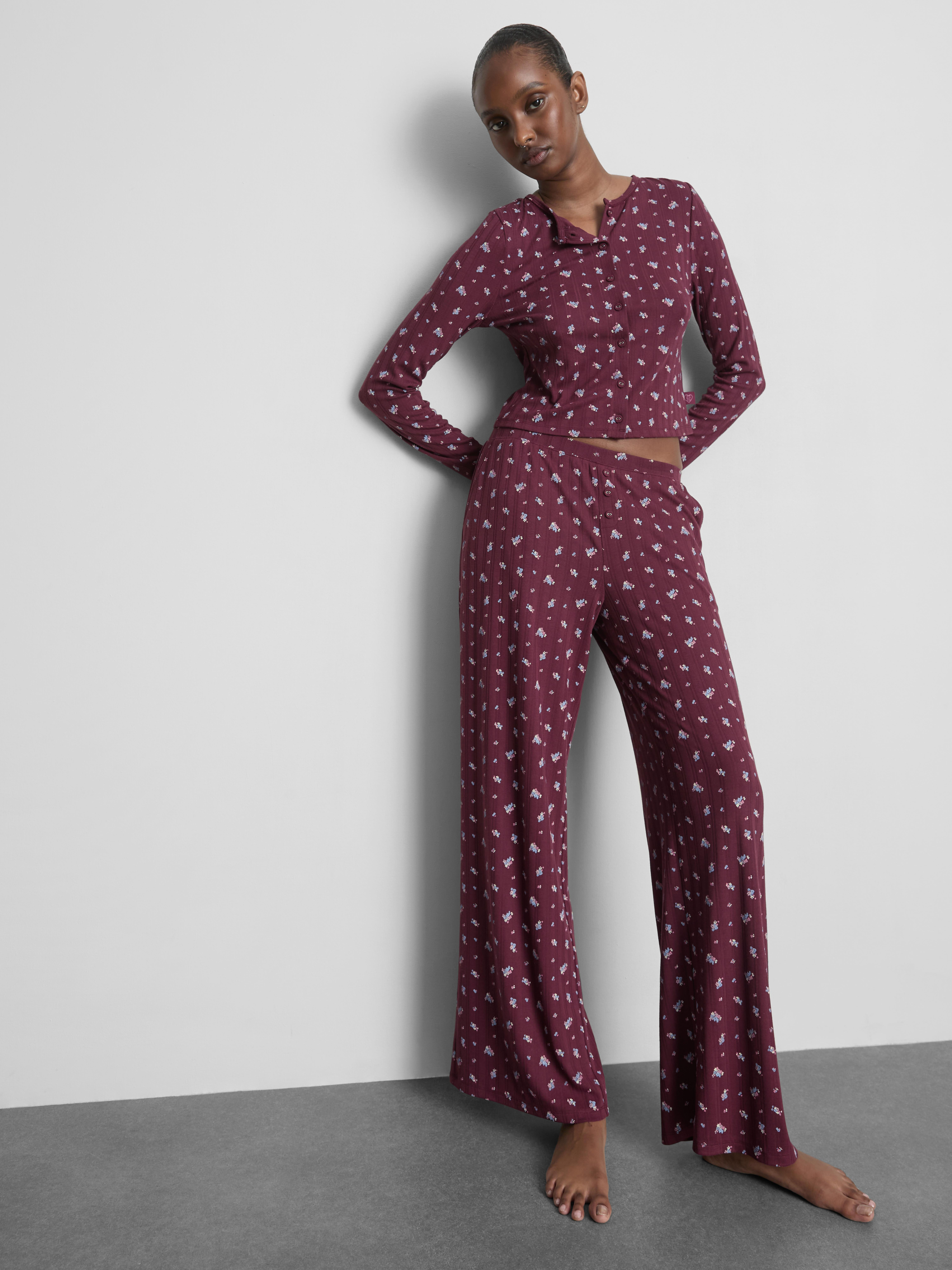 Love To Lounge Floral Printed Pyjama Bottoms | Primark UK