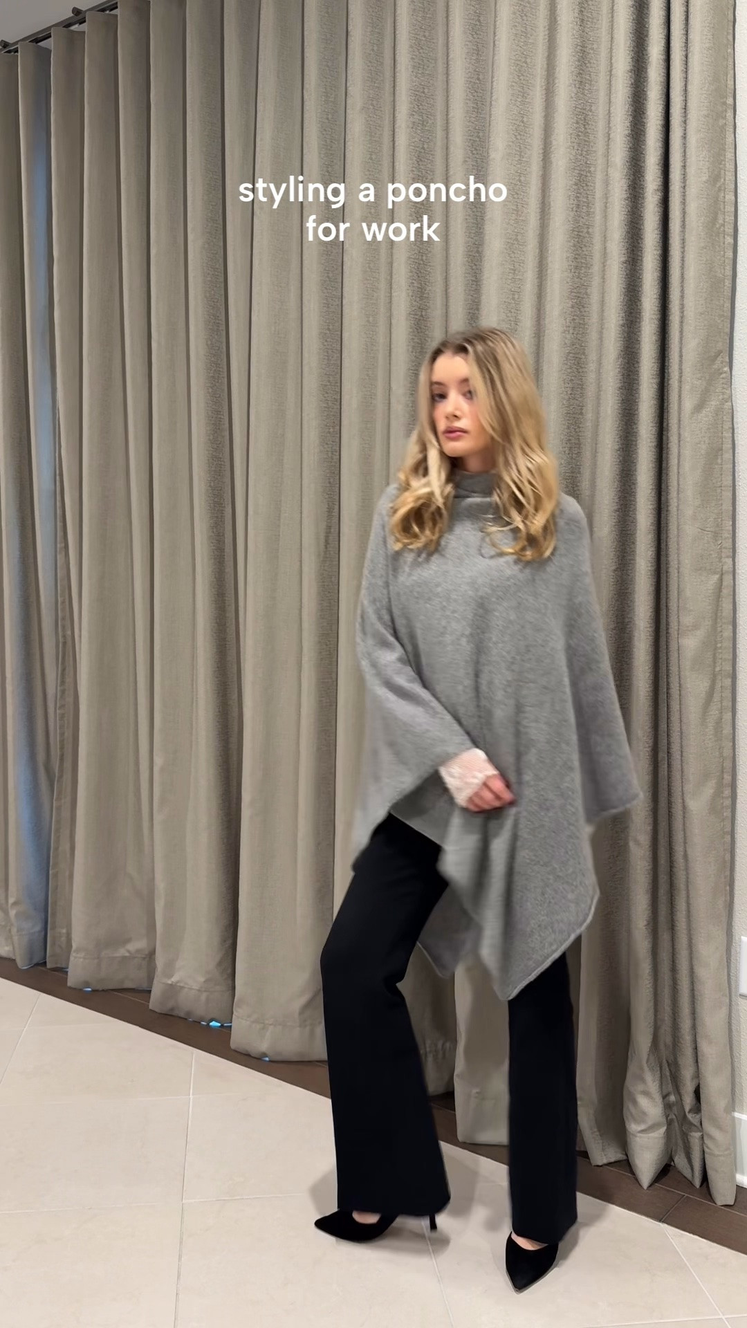 styling a cashmere poncho for work
fall style 
winter style 
Office style 
Attorney 
Lawyer 
Law school

#LTKootd #LTKWorkwear #LTKgrwm