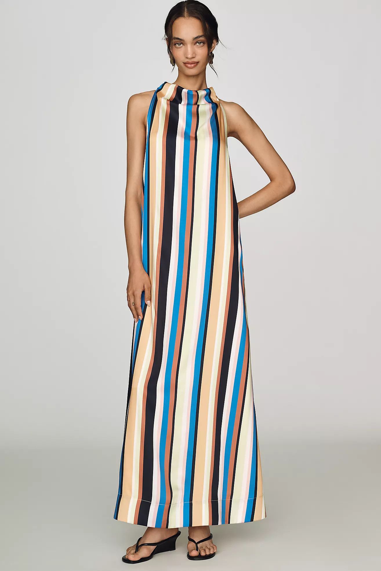 SIMONMILLER Mona Twill Maxi Dress | Anthropologie (US)