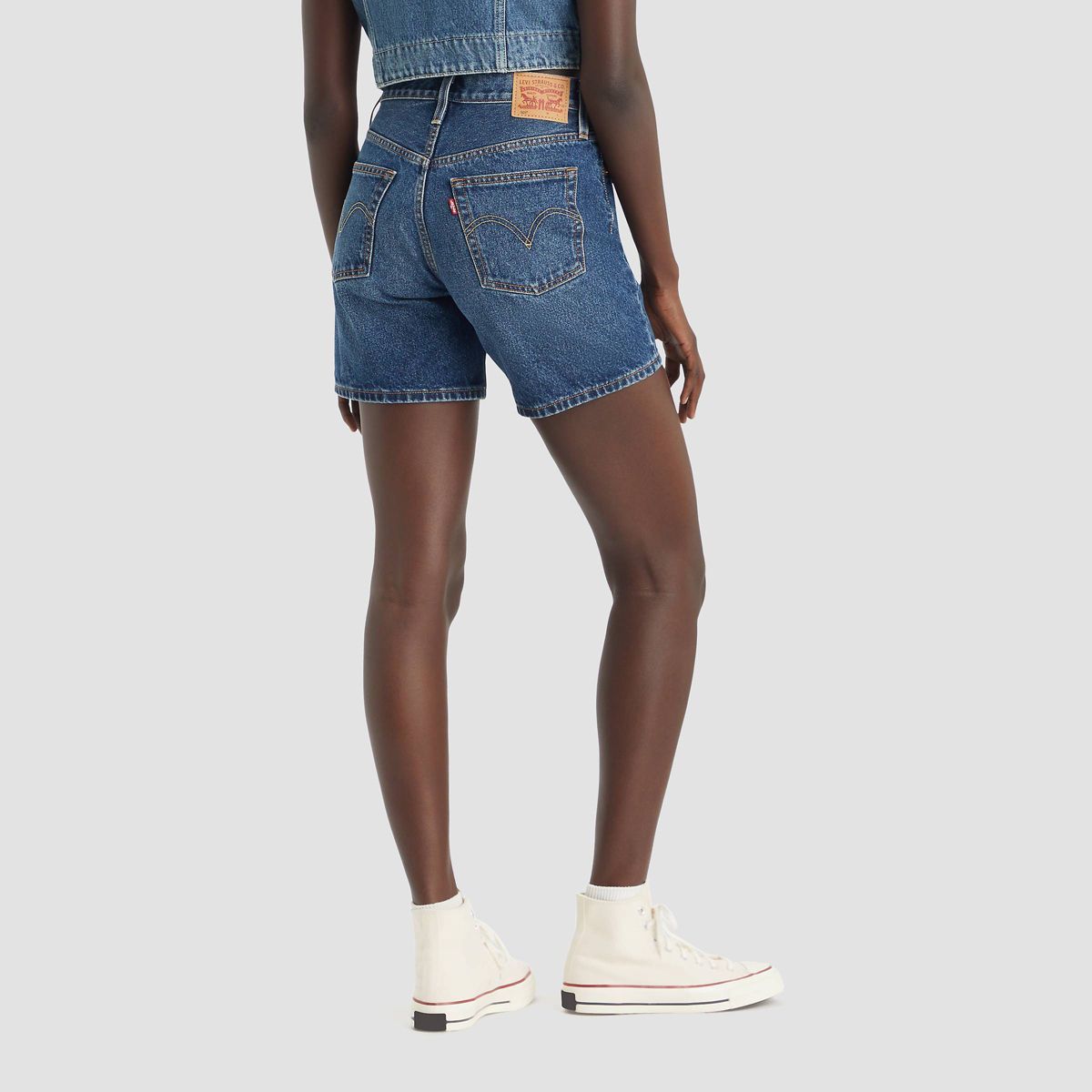 Levi's 501® Mid Thigh Women's Jean Shorts | Target