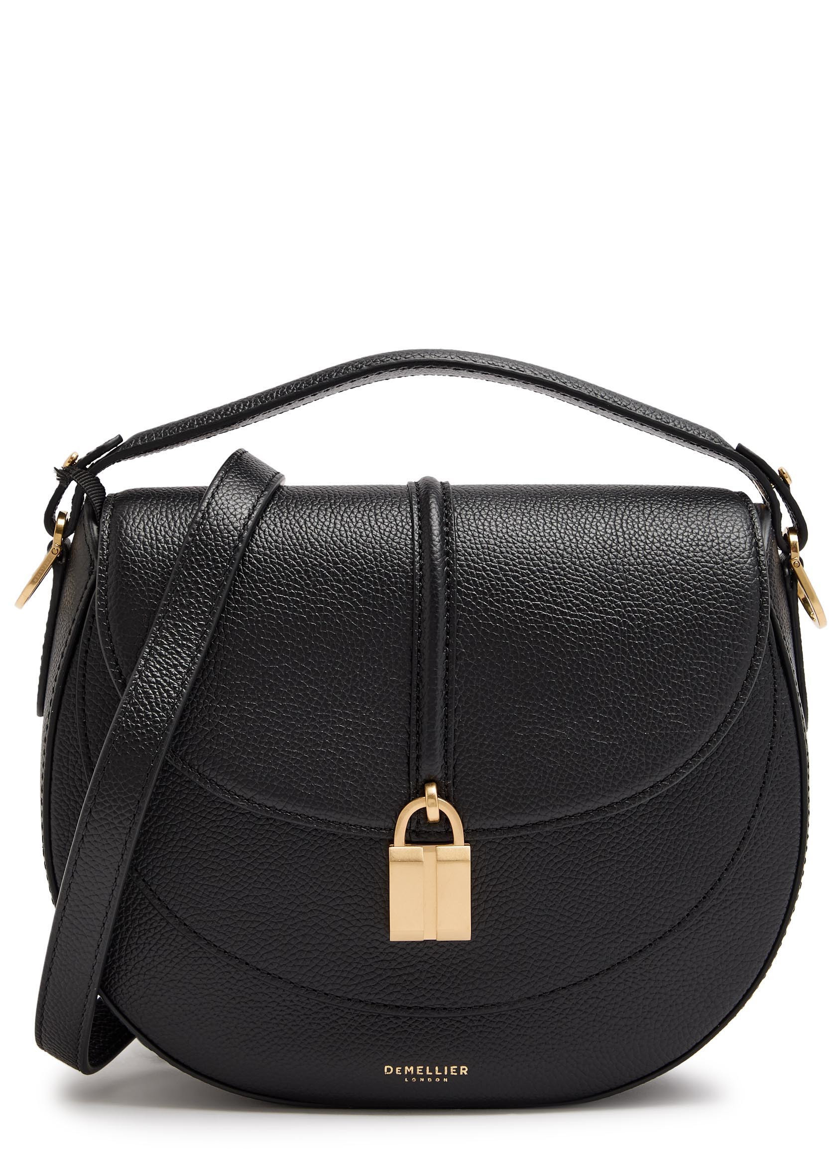 Siena grained leather saddle bag | Harvey Nichols