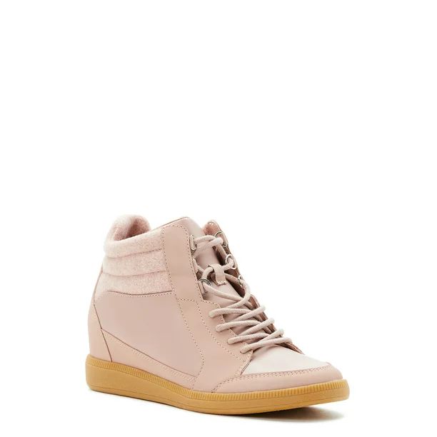 Time and Tru Women's Knit High-Top Sneakers | Walmart (US)