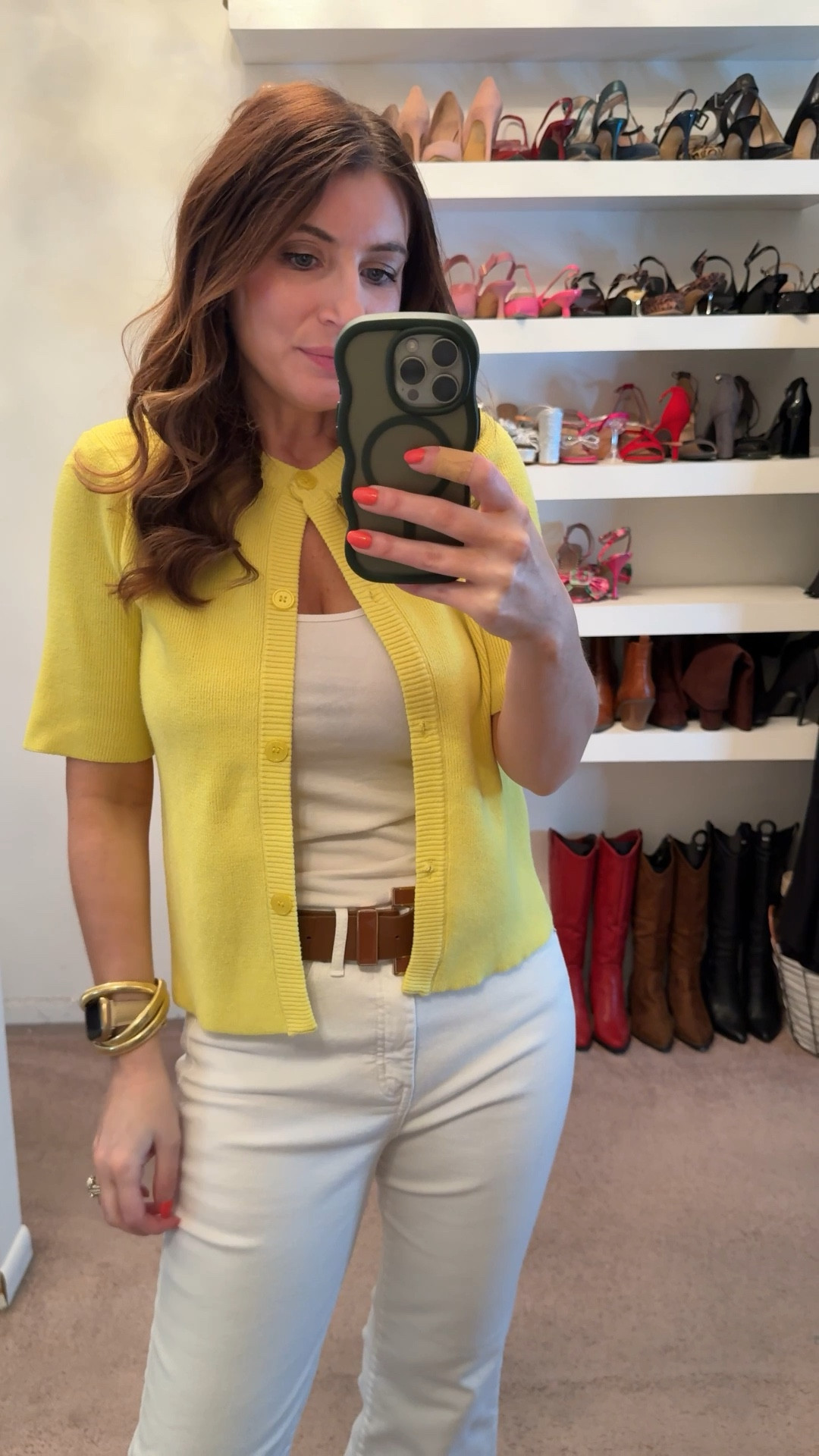 What I wore to work today
Amazon cropped cardigan 
Amazon brown mesh ballet flats
Gold earrings

Spring outfits 2026, workwear outfit, casual outfit, Work outfits, Business casual workwear, easy outfit  

#LTKSaleAlert #LTKSeasonal #LTKootd