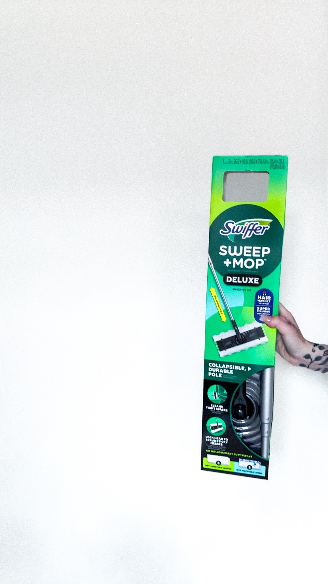 did yall see swiffer just dropped a new COLLAPSIBLE mop/sweeper? 🤩

this upgraded version of the classic​⁠ is a total game-changer for small space living! it folds down for super easy storage, making it perfect for apartments, dorms, and tight closets 🧼

with dual-function sweeping + mopping, you can trap dust, dirt, and grime in one go – no need for bulky cleaning gear!

whether you’re a busy parent, renter, or just love minimalist living, this sleek, space-saving tool is your new cleaning BFF 🧽💕

#SwifferSweepAndMop #SmallSpaceSolutions #CleaningHacks #MinimalistLiving #ApartmentCleaning #MomLife #CleaningTips #AmazonFinds #HomeEssentials #TidyHome #OrganizedLiving #Swiffer #CleaningRoutine #amazonfinds #targetfinds
 

#LTKHome #LTKFamily #LTKFindsUnder50