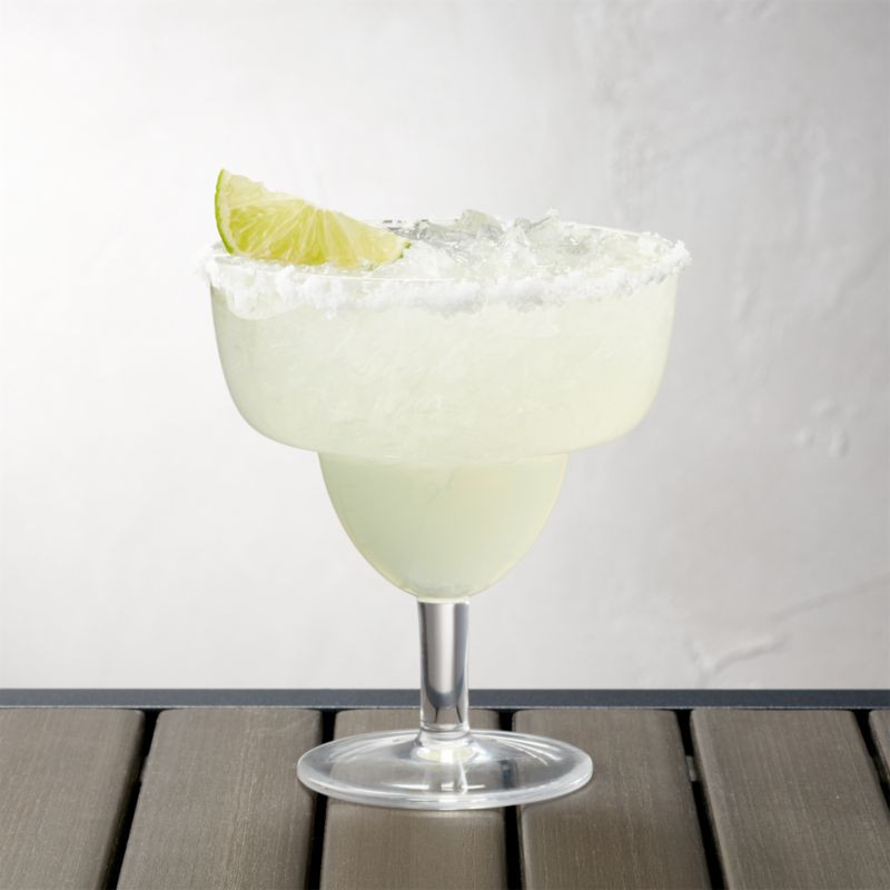 Stacking Acrylic Margarita Glass + Reviews | Crate & Barrel | Crate & Barrel