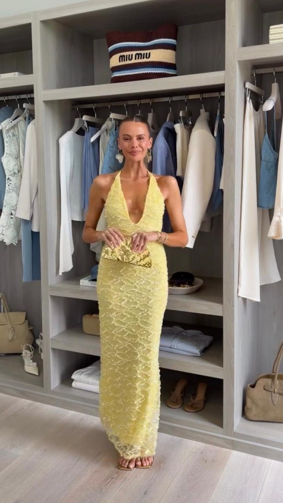 I’m wearing a size S 💛

#LTKsummer #LTKwedding #LTKdresses
