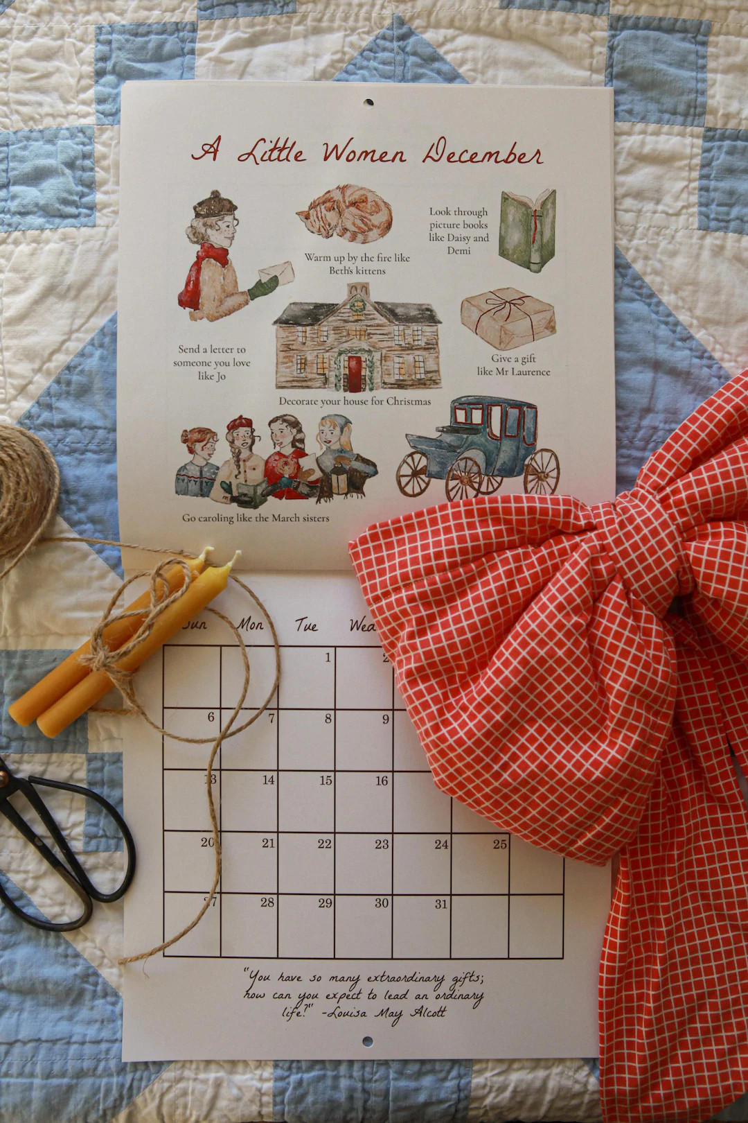 Little Women 2026 BUCKET LIST CALENDAR - Etsy | Etsy (US)