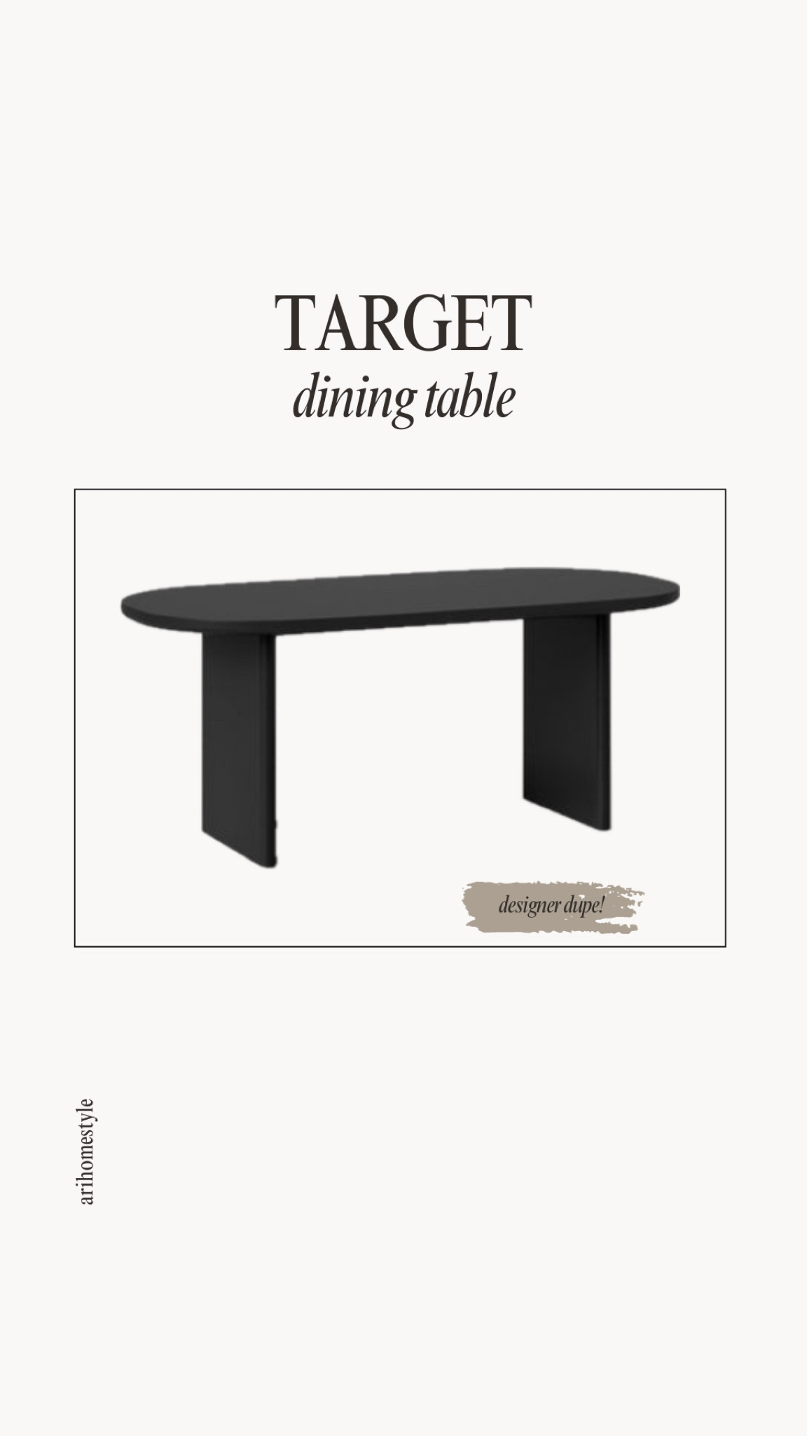 Catlett Oval Modern Wood Dining … curated on LTK