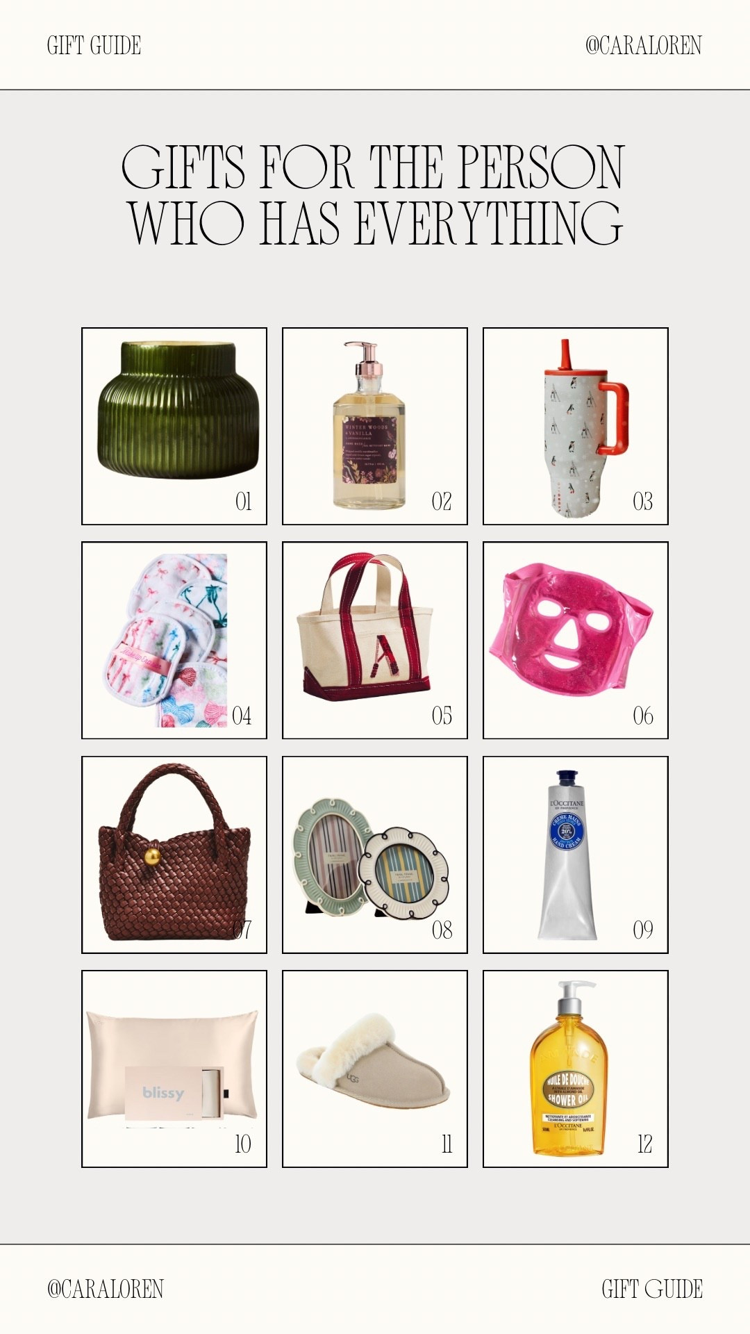 Gifts for the person who has everything!

#LTKHoliday #LTKGiftGuide