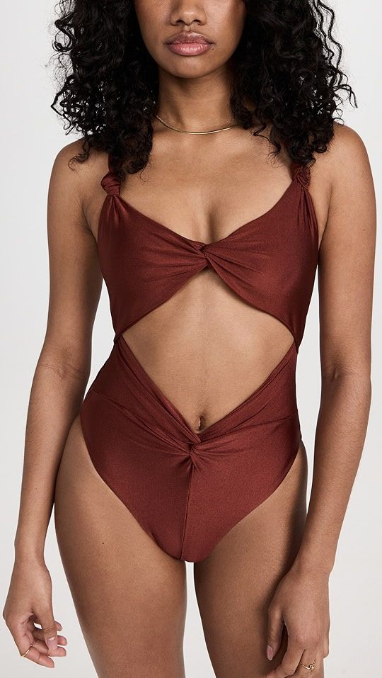 Andrea Iyamah Rora Cut Out One Piece Swimsuit | SHOPBOP | Shopbop