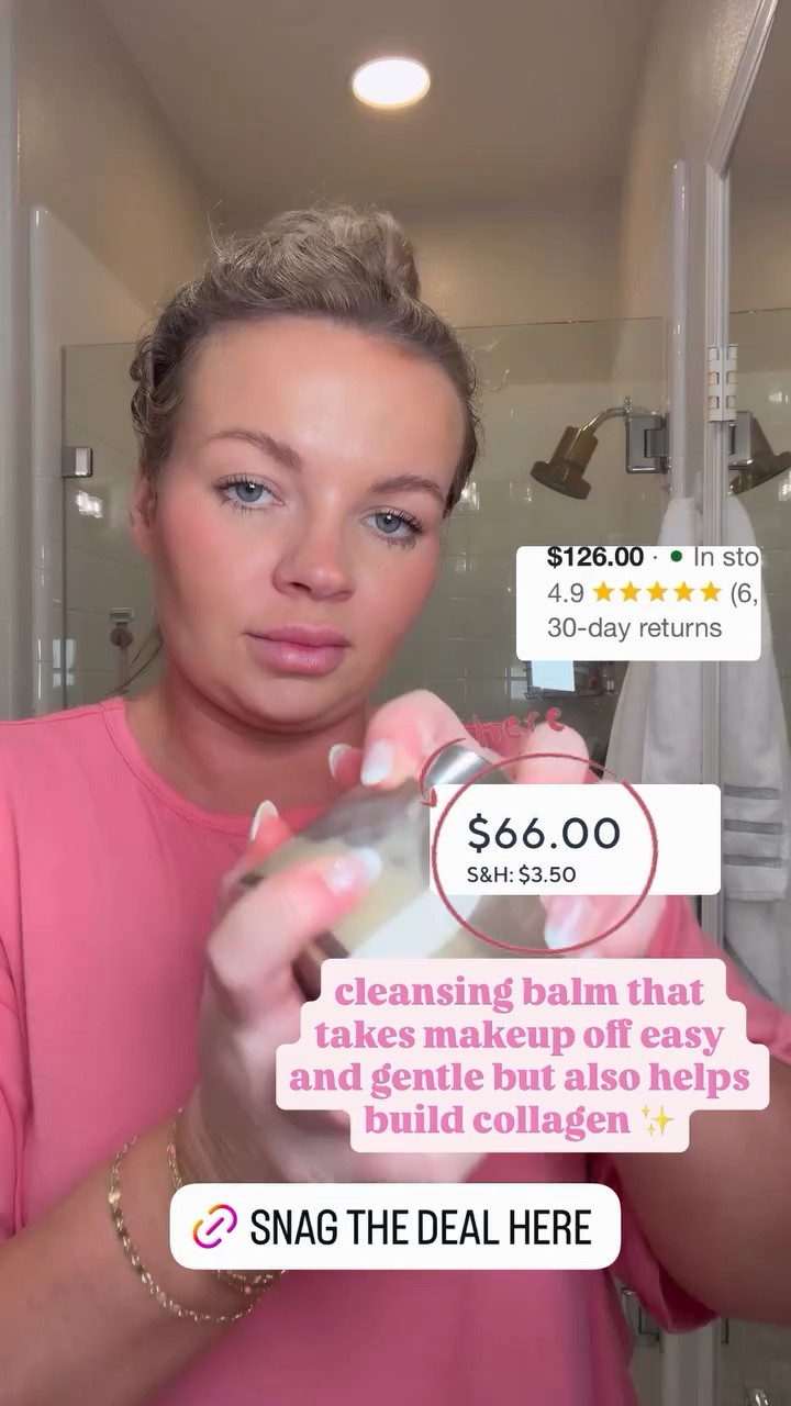 Love this gentle cleanser that takes off makeup and helps build collagen while you’re doing it!! Deal right now

#LTKSaleAlert #LTKBeauty