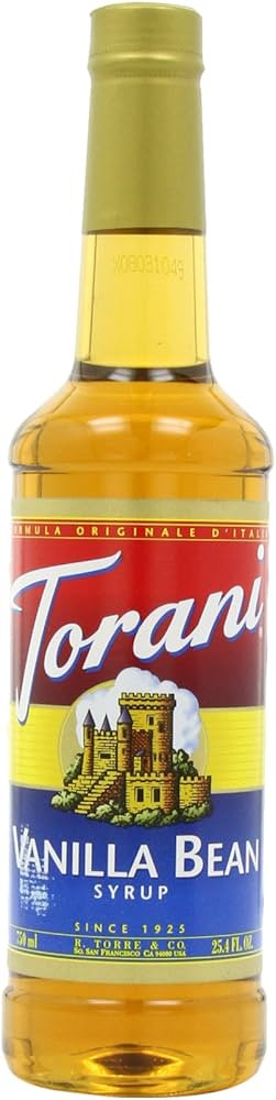 Torani Syrup, Vanilla Bean, 25.4-Ounce Bottles (Pack of 3) | Amazon (US)
