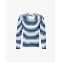 Striped cotton-jersey top | Selfridges