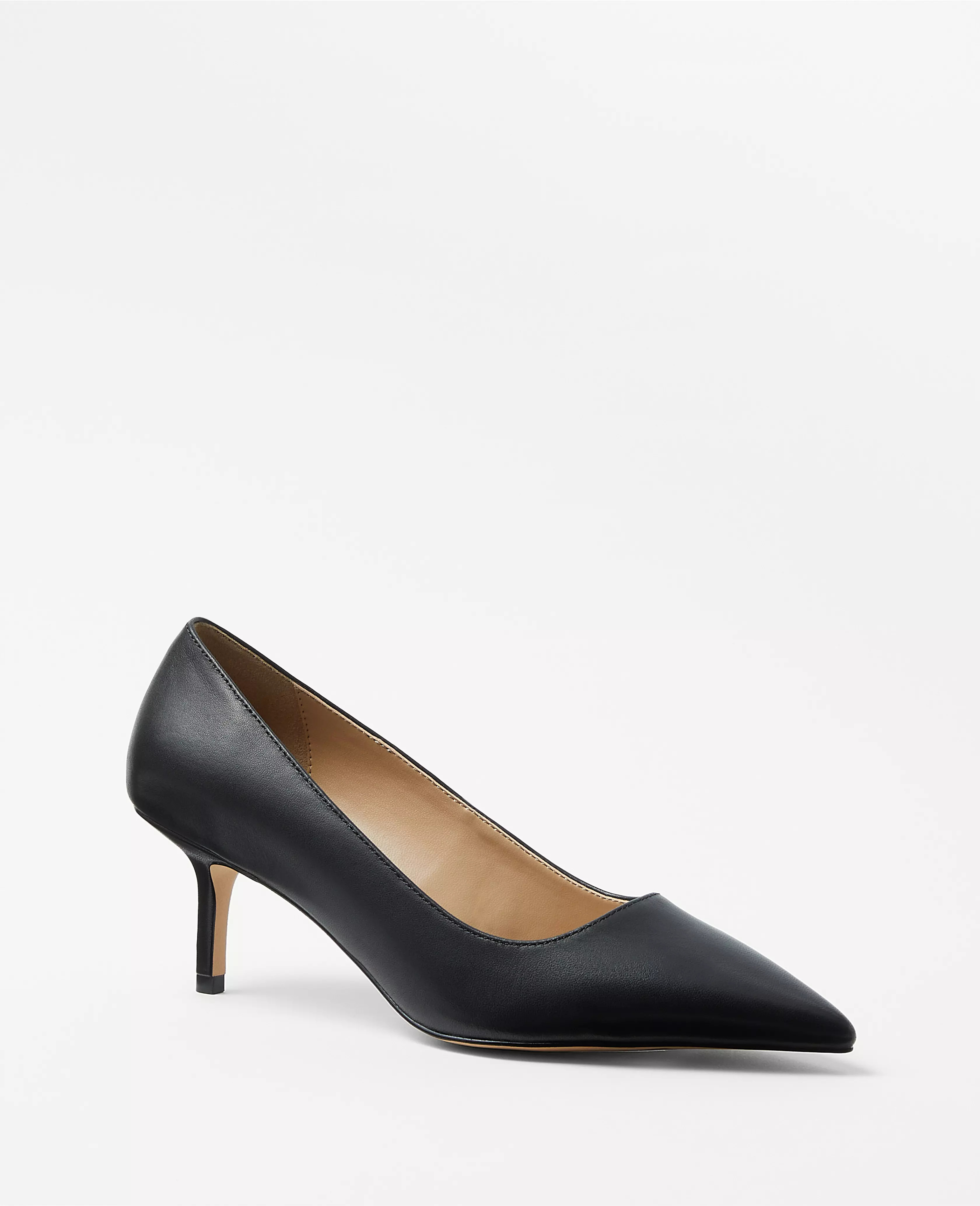 Daphne Leather Pump | Ann Taylor