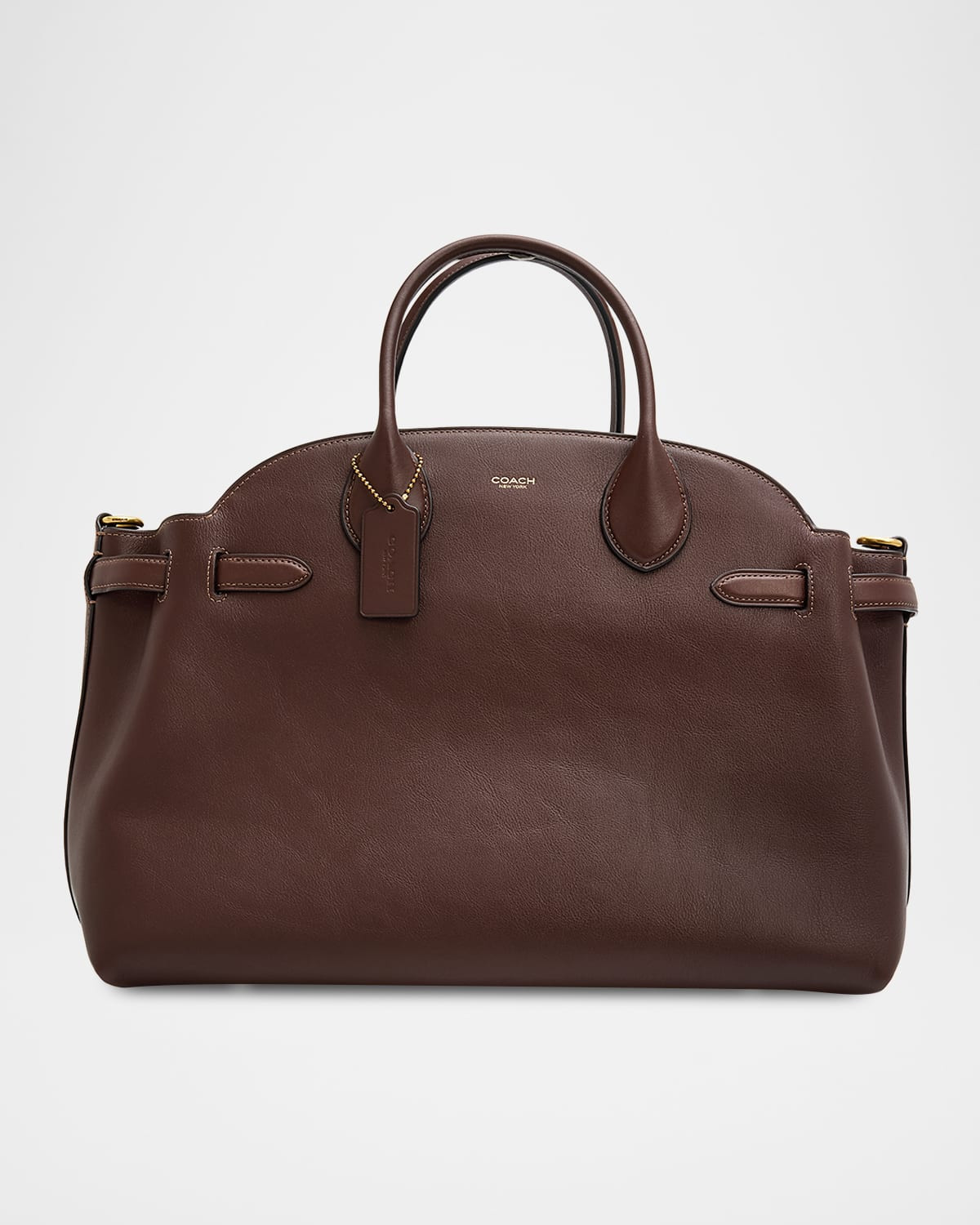 Empire 40 Carryall Leather Top-Handle Bag | Neiman Marcus