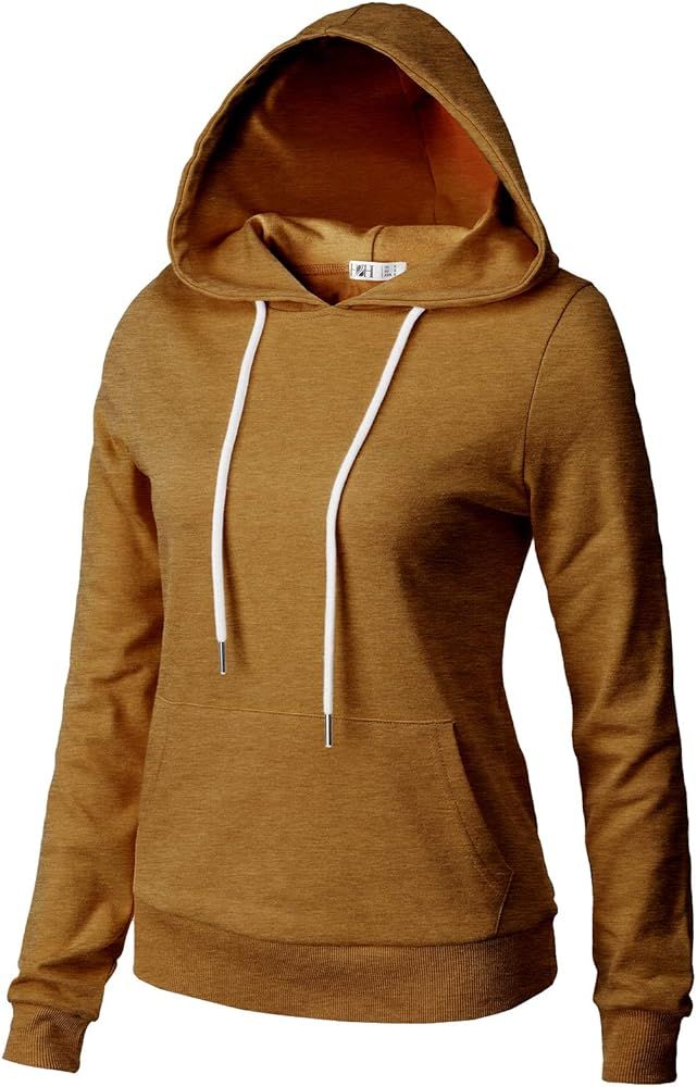 H2H Womens Active Slim Fit Zip up Long Sleeve Hoodie Jacket | Amazon (US)