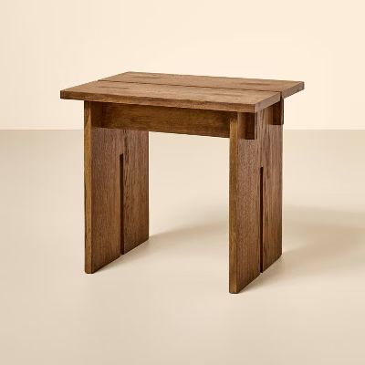 Wooden Stool or Ottoman - Aged Oak - Hearth &#38; Hand&#8482; with Magnolia
This item is not available

 | Target