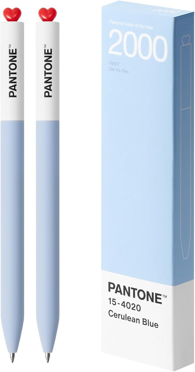 Kaco FIRST Gel Pens 2 Pieces with Black Ink, 0.5 mm Fine Point, Smooth Writing Experience, Aesthe... | Amazon (US)