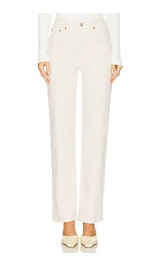 RE/DONE 90s High Rise Loose in Vintage White from Revolve.com | Revolve Clothing (Global)