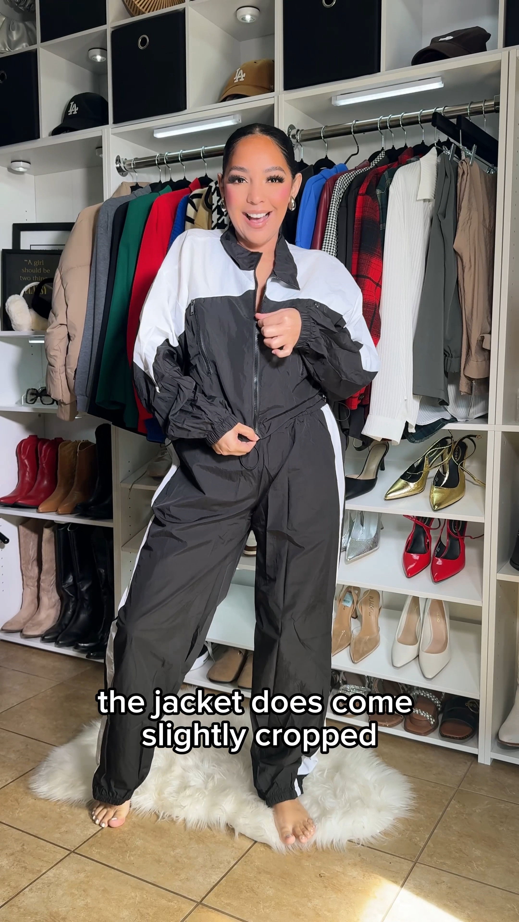 Walmart fashion, winter fashion, tracksuit, 

Tracksuit size large (this size gave me a slight oversized look I could of done a medium) 

#LTKVideo