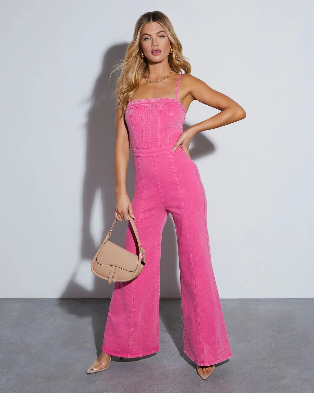 Trendsetter Denim Jumpsuit | VICI