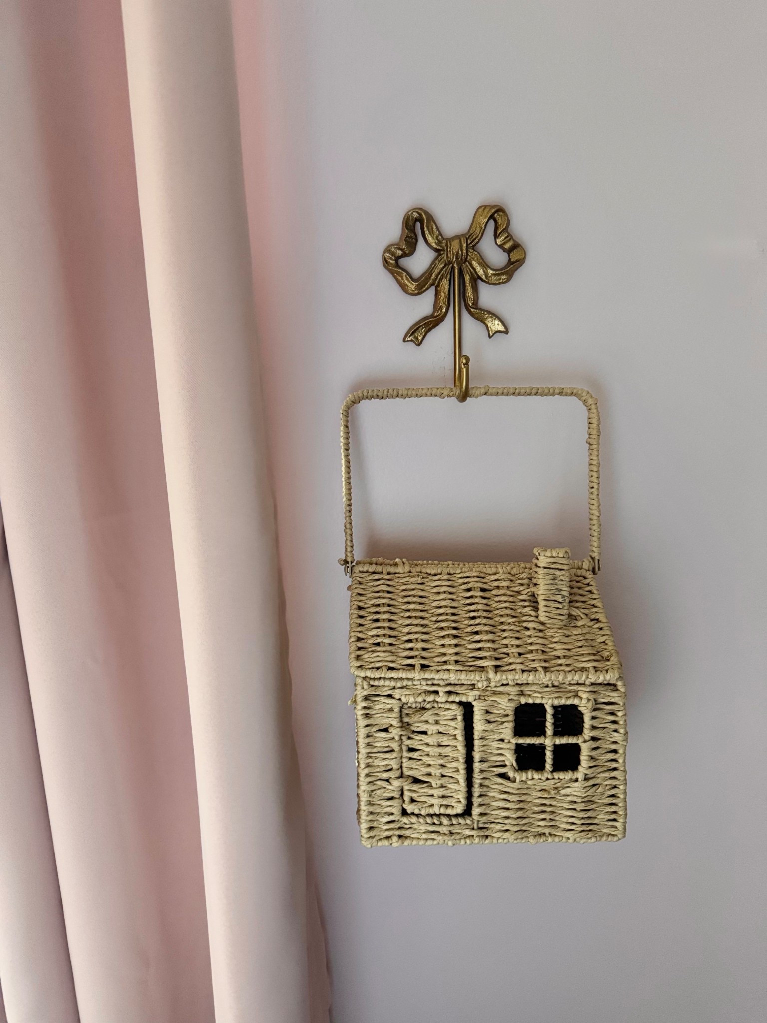Cutest Wicker House Basket for Girls’ Rooms 

This sweet little house basket is one of my favorite touches in my daughter’s room! It adds the perfect blend of whimsy and function—great for storing bows, tiny toys, or little treasures. I paired it with this brass bow wall hook for an extra feminine detail.

•Darling storage that doubles as decor
•Handwoven charm + natural texture
•Perfect for toddler girls’ rooms or playrooms

Linked both pieces (and some adorable alternatives!) in my LTK 

#LTKkids #girlsroomdecor #wickerbasket #playroomdecor #cutekidsroom #toddlerroomideas #whimsicaldecor #femininehome #naturalstorage #ltkfinds #houseofolson #interiordesign_olson