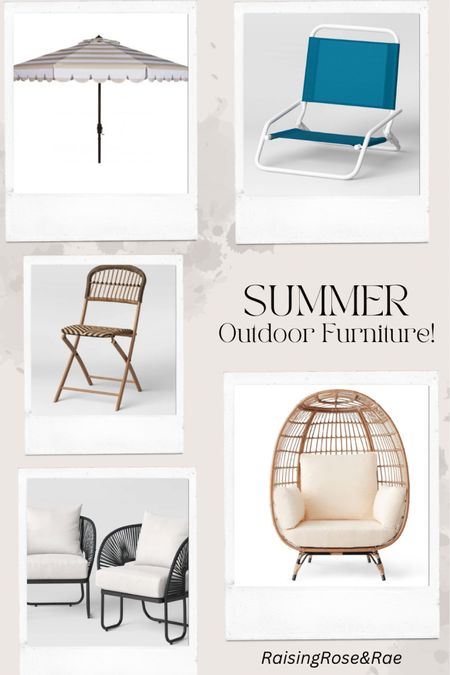 Outdoor Furniture! #target #sale #outdoor #furniture #summer

#LTKFamily #LTKHome #LTKSeasonal