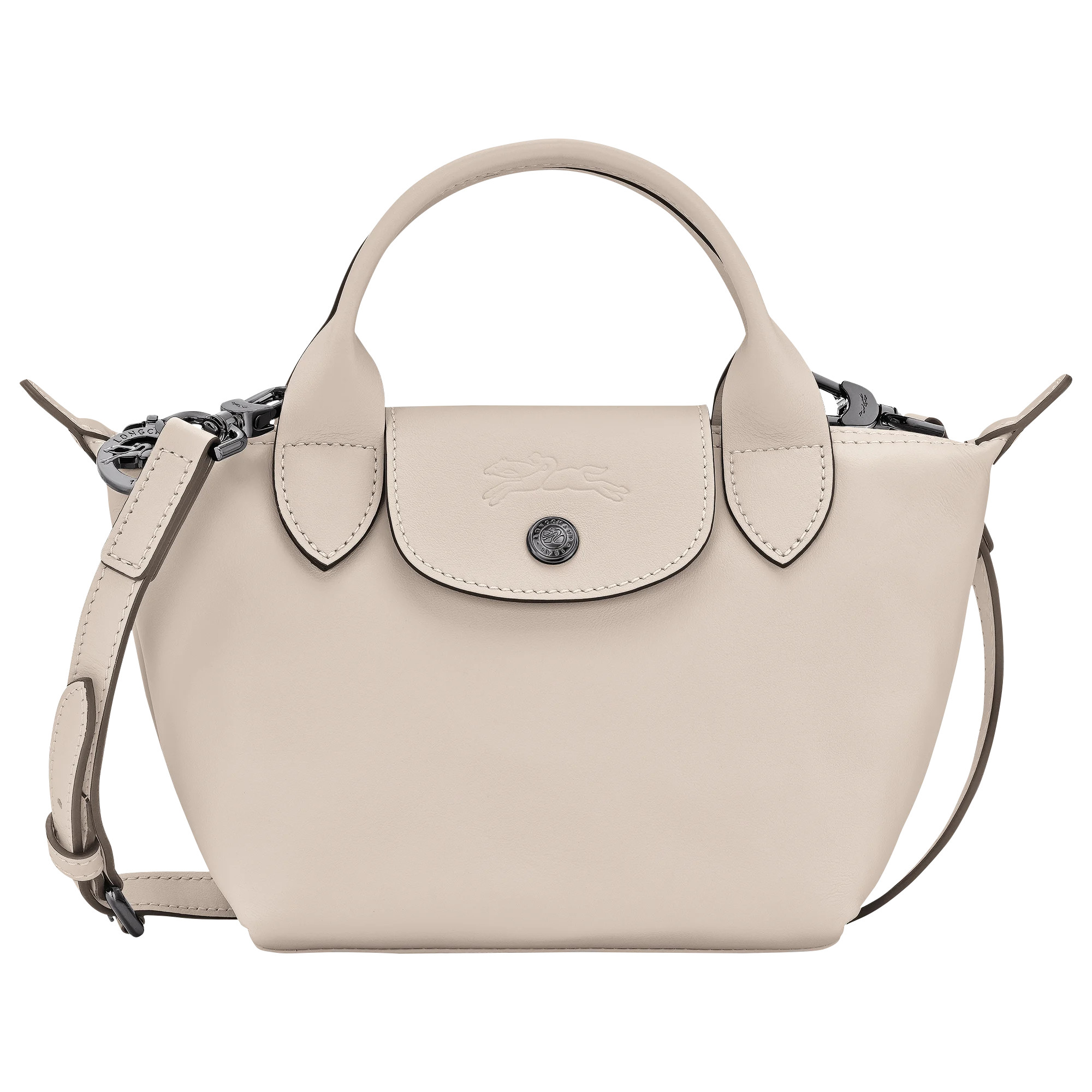 Le Pliage Xtra XS Handbag Paper - Leather | Longchamp US | Longchamp