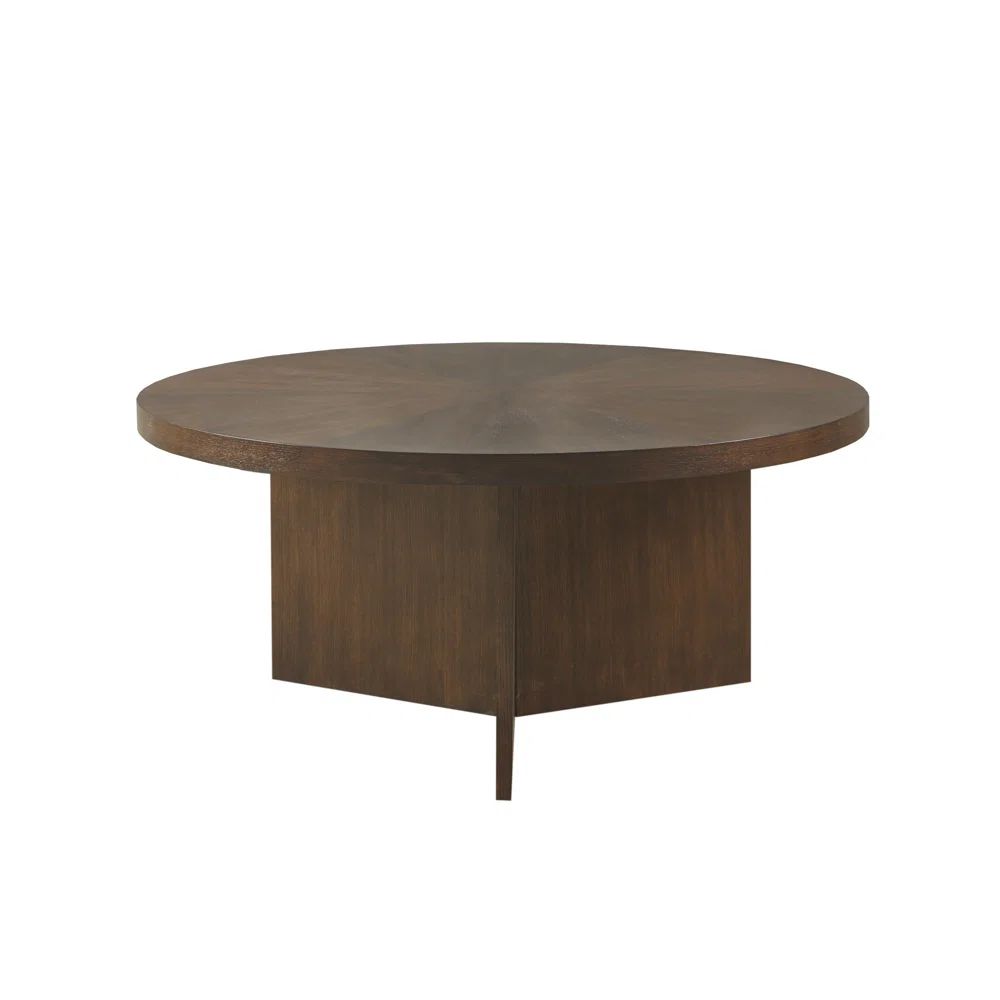 Martha Stewart Sadie Walnut Wood Coffee Table | Wayfair North America