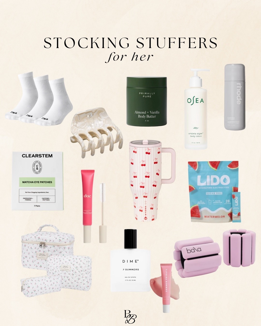 Stocking stuffers for her gift

#LTKHoliday #LTKGiftGuide #LTKFindsUnder50