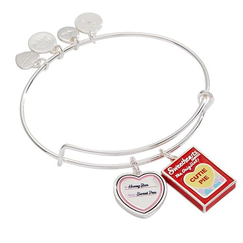 Alex and Ani Sweethearts® Box and Tag Duo Charm Bangle | Amazon (US)