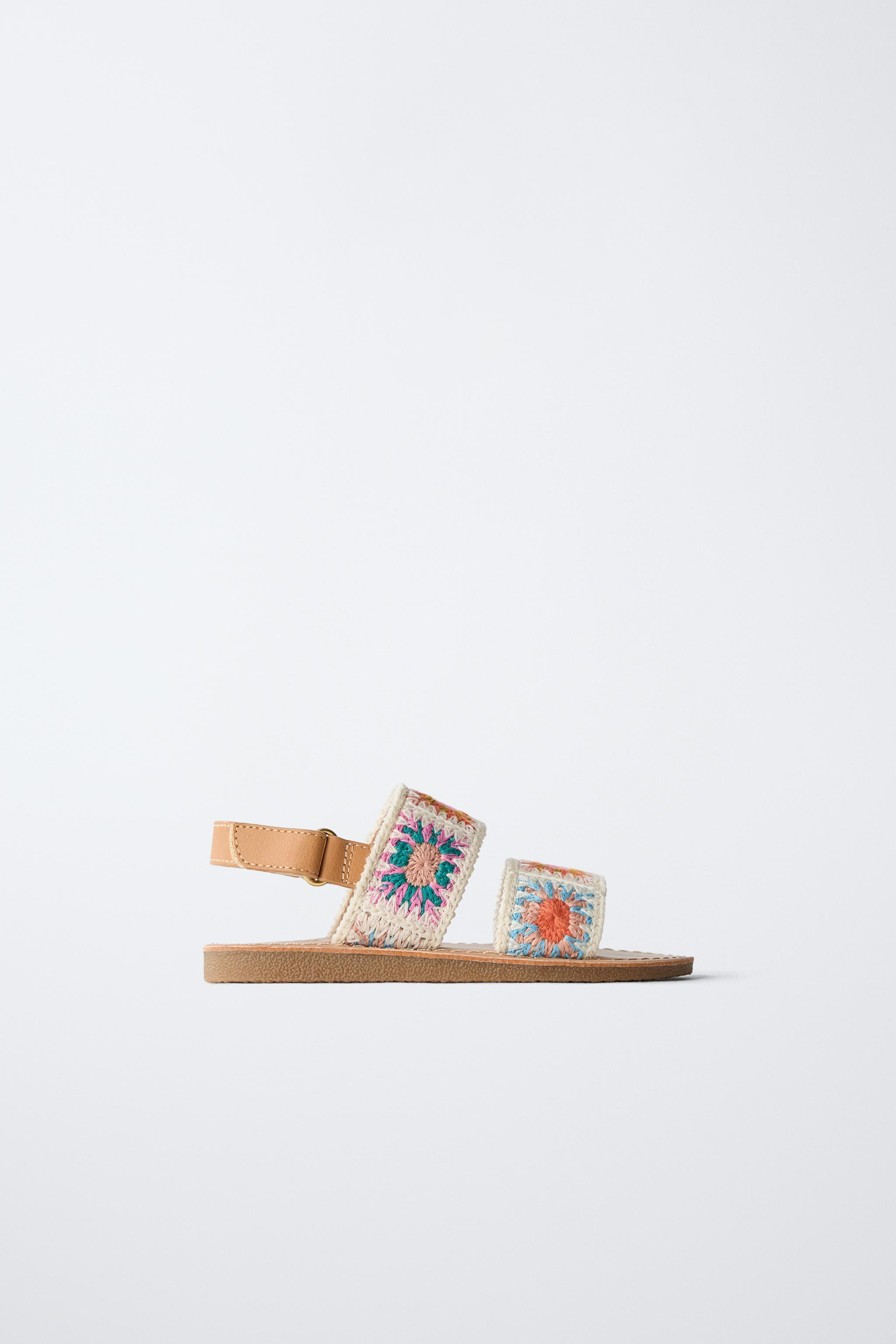 CROCHET SANDALS | Zara US