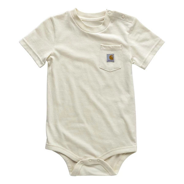 Carhartt Pocket Onesie 9 mo. Turtledove | Scheels