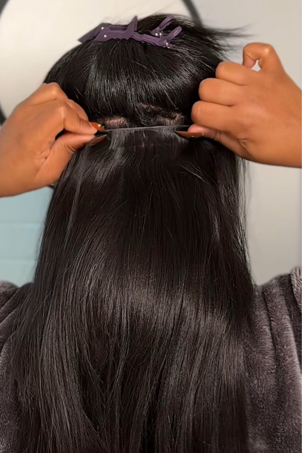 Invisible Clip-In Hair Extensions (Yaki Texture, 20”) 

These are some of the best invisible clip-in extensions I’ve tried. The weft is incredibly thin and practically disappears once it’s clipped in, which gives you that seamless look without bulk or lines showing through your hair. The Yaki texture blends beautifully with natural hair and gives the perfect amount of density and movement.

Each clip-in piece is super full from root to end, so you don’t get that wispy, see-through look. The 20-inch length is perfect for everyday wear—long, but still natural. What I love most is the versatility: clip-ins allow me to switch my hairstyle whenever I want without commitment. No sew-in, no tension, no long-term install. Just instant volume, instant length, and instant glam.

They’re also affordable, which makes it easy to build your collection or mix lengths for layered, natural-looking fullness.

#LTKHoliday #LTKmorningroutine #LTKBeauty