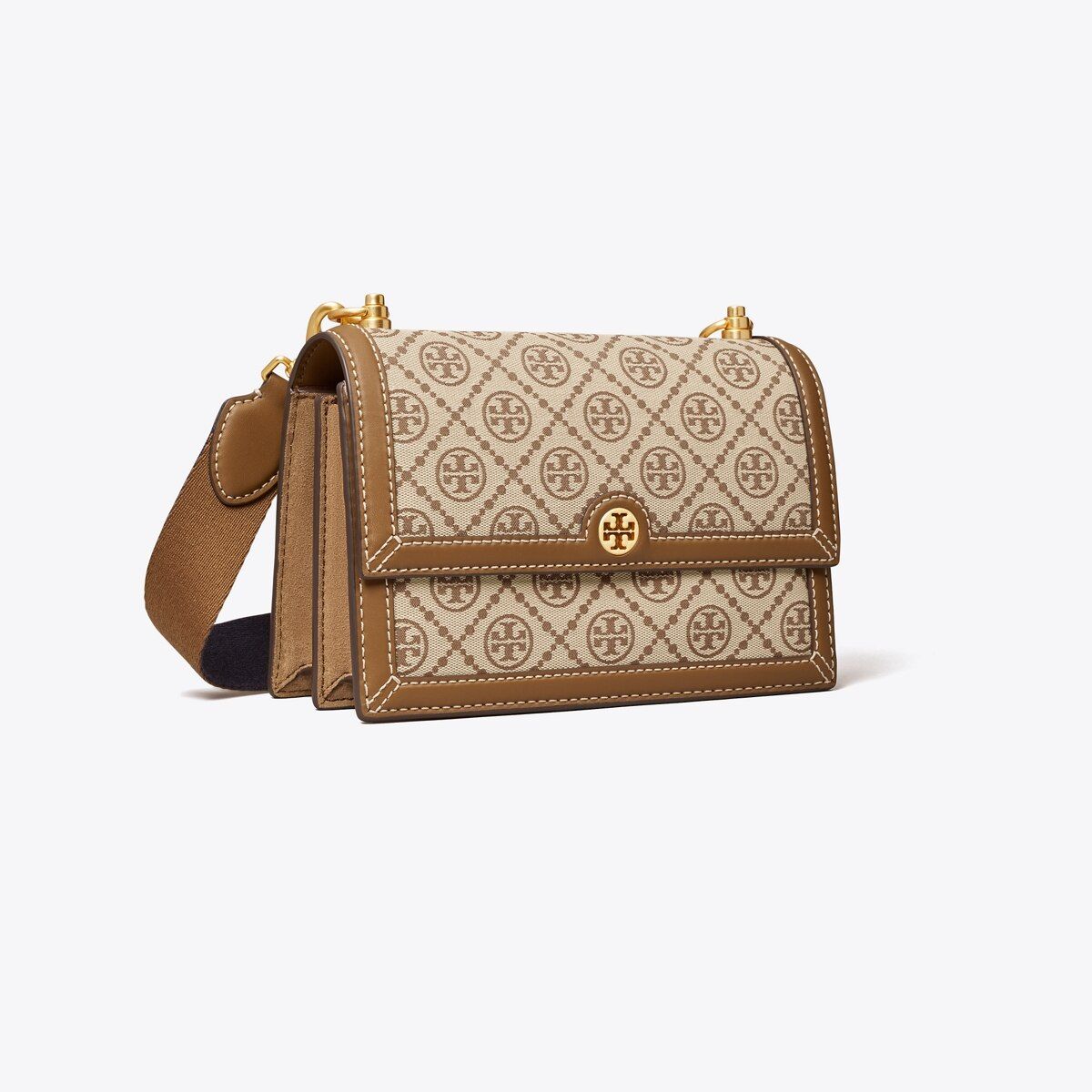 Small T Monogram Shoulder Bag: Women's Designer Shoulder Bags | Tory Burch | Tory Burch (US)