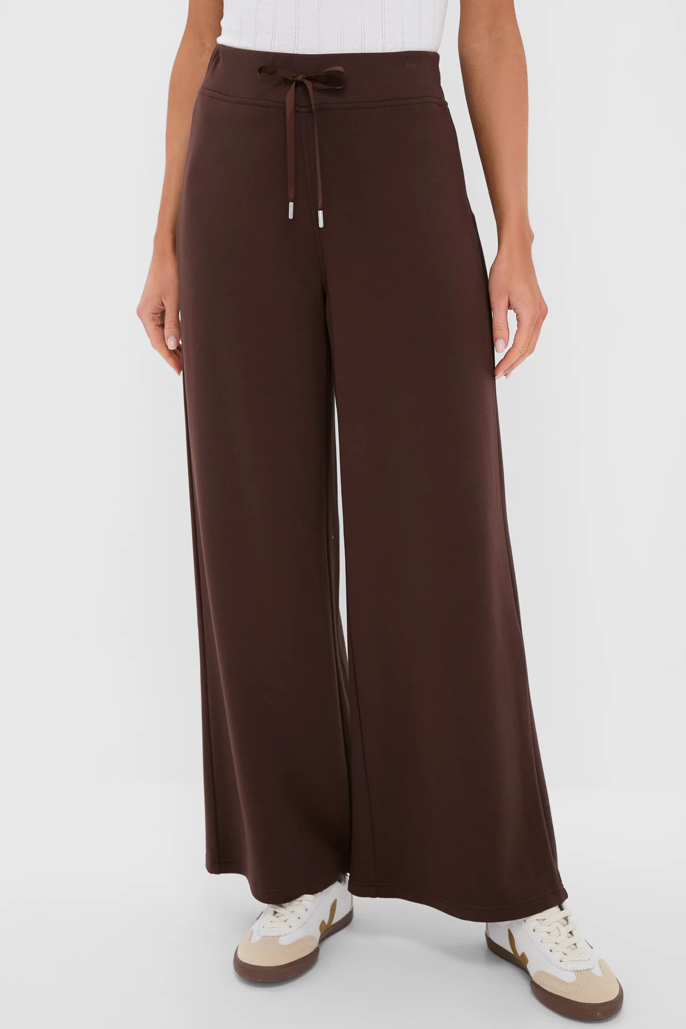 Milky Blue Wide Leg Comfort Stretch Finn Pants | Tuckernuck (US)