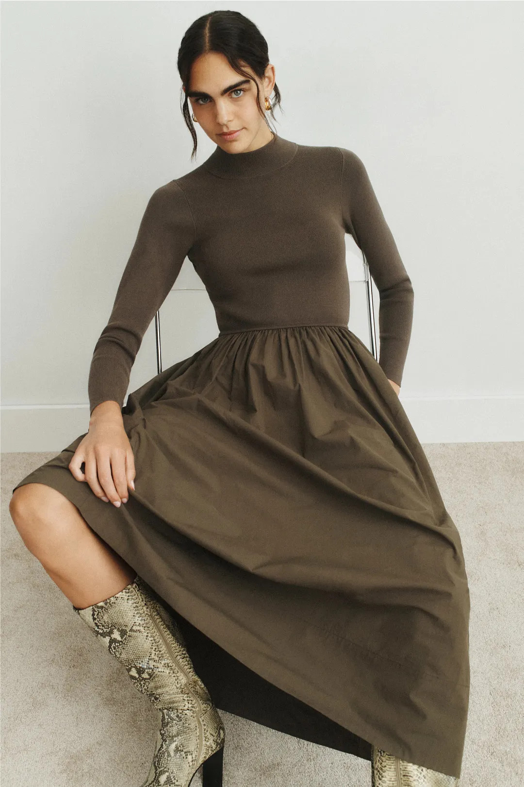 Green Multimedia Barrett Dress | Rent the Runway