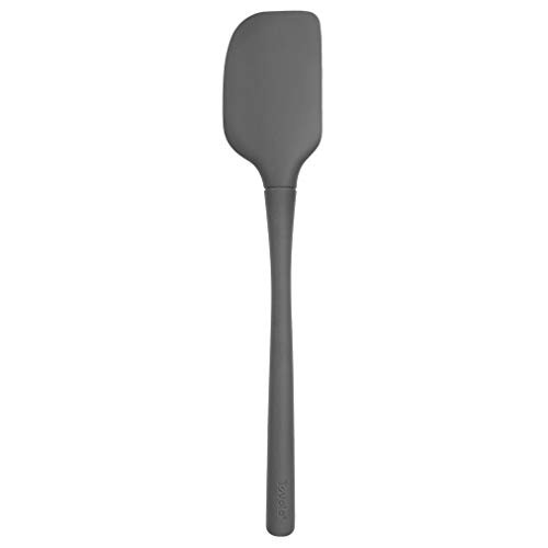 Tovolo Flex-Core Silicone Spatula Jar Scraper, Aqua - Long-Handled Rubber Spatula with Angled Hea... | Amazon (US)