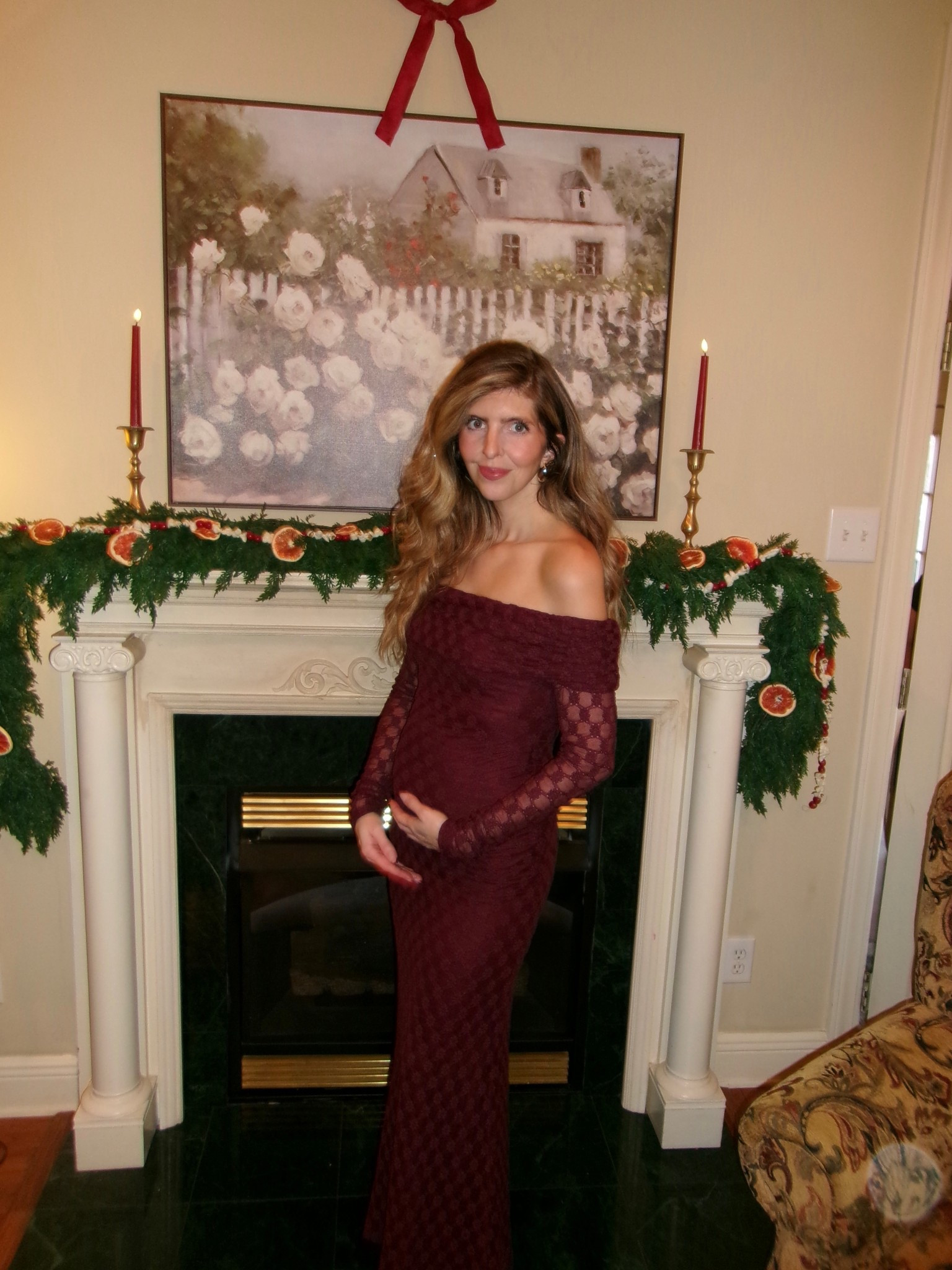 My baby shower dress #babyshower #babyshowerdress #maternitystyle #anthropologie

#LTKHoliday