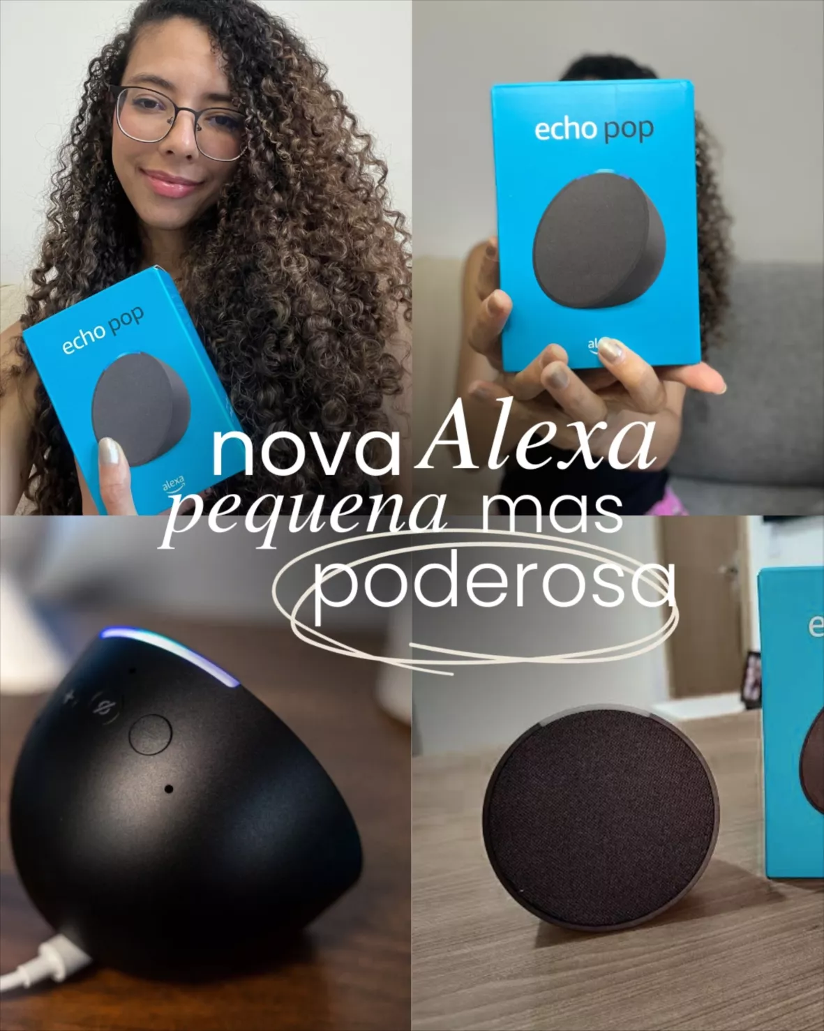 Oferta de Natal : ótimo desconto no Echo Pop com Alexa