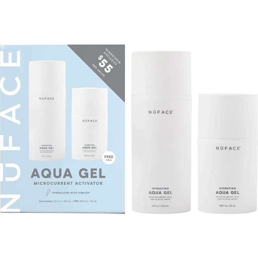 NuFACE® Hydrating Aqua Gel Home & Away Duo $90 Value at Nordstrom | Nordstrom
