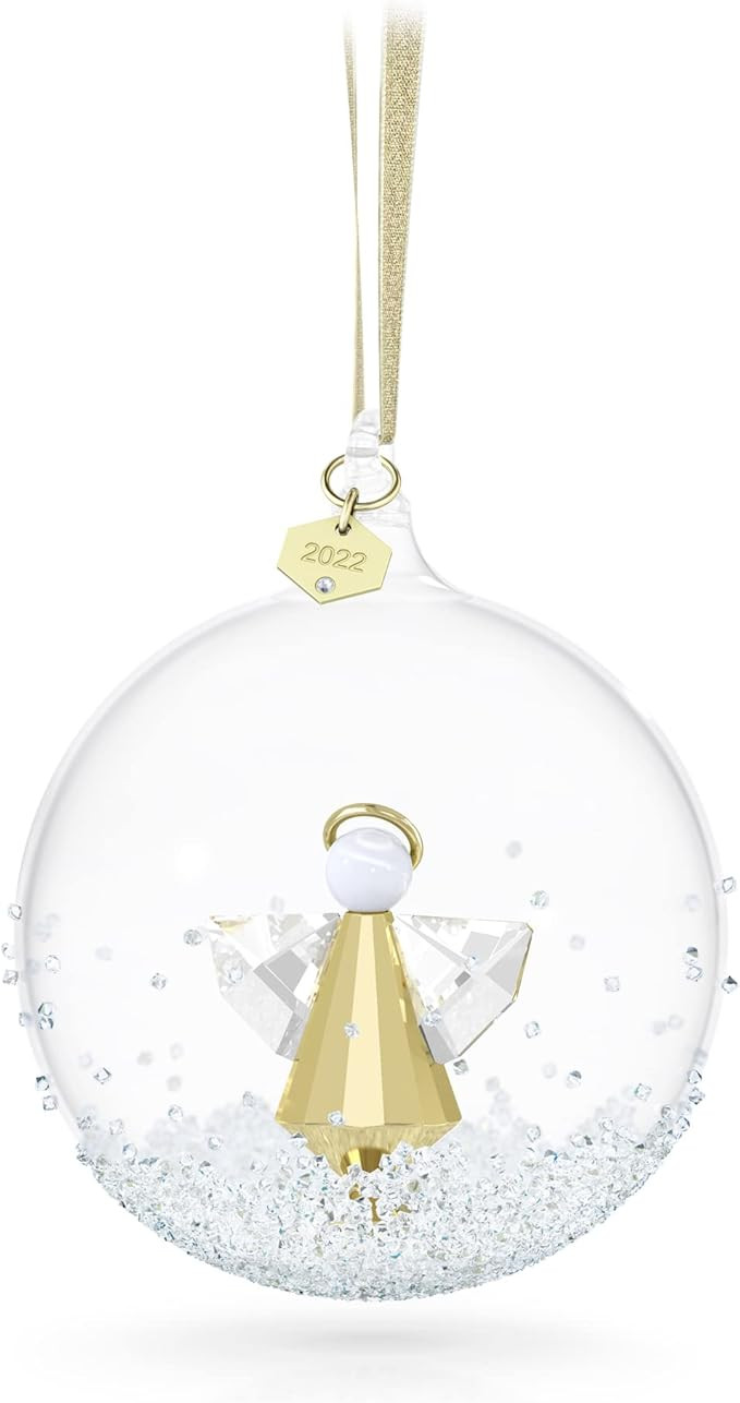 Swarovski Annual Edition 2022 Ornament, White and Gold-Tone Swarovski Crystals, Part of The Swaro... | Amazon (CA)