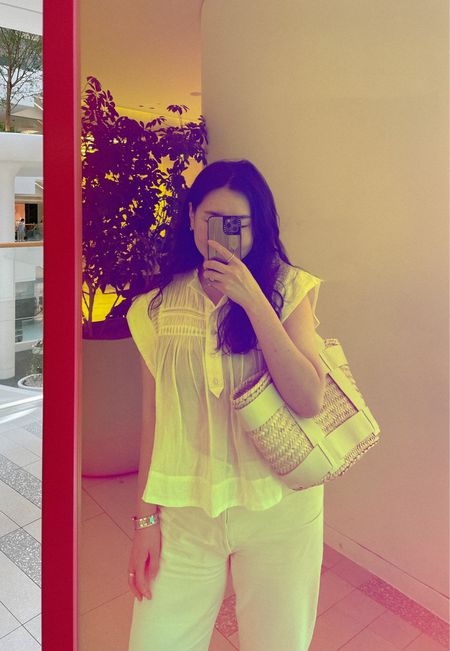 White Styling for Summer
Raffia bag from Demellier @netaporter 
Get 15% OFF promo code : LALA15JUL

#marantetoile
#agolde #Demellier

#LTKbag #LTKsummer #LTKstyletip