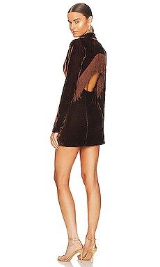 House of Harlow 1960 x REVOLVE Oriley Blazer Dress in Chocolate Brown from Revolve.com | Revolve Clothing (Global)