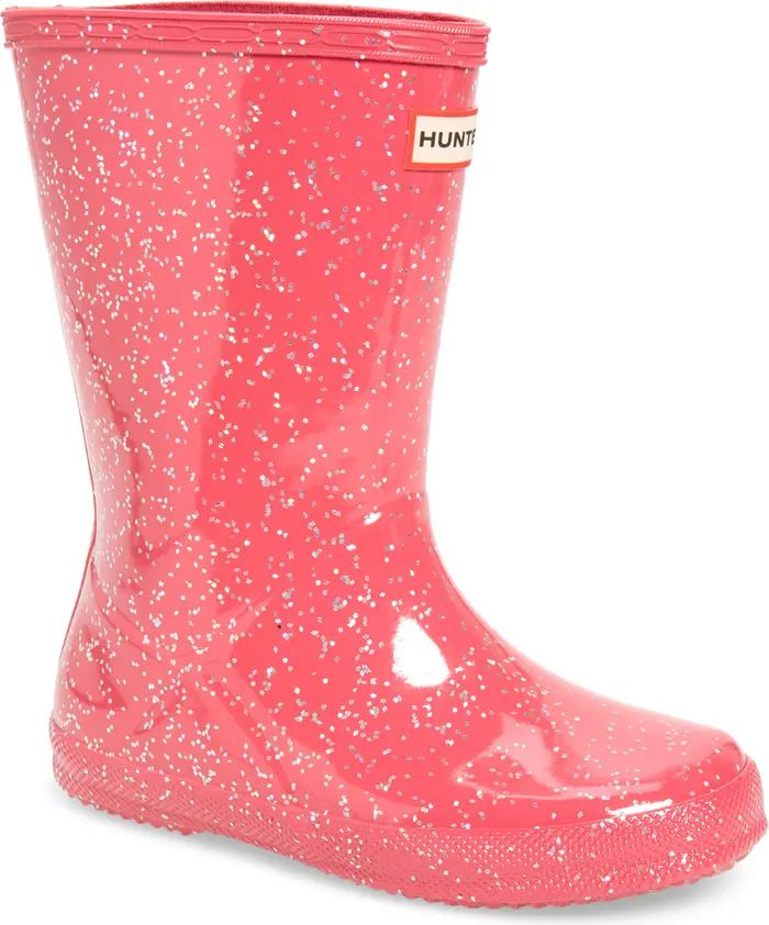 Hunter First Classic Giant Glitter Waterproof Rain Boot | Nordstrom | Nordstrom