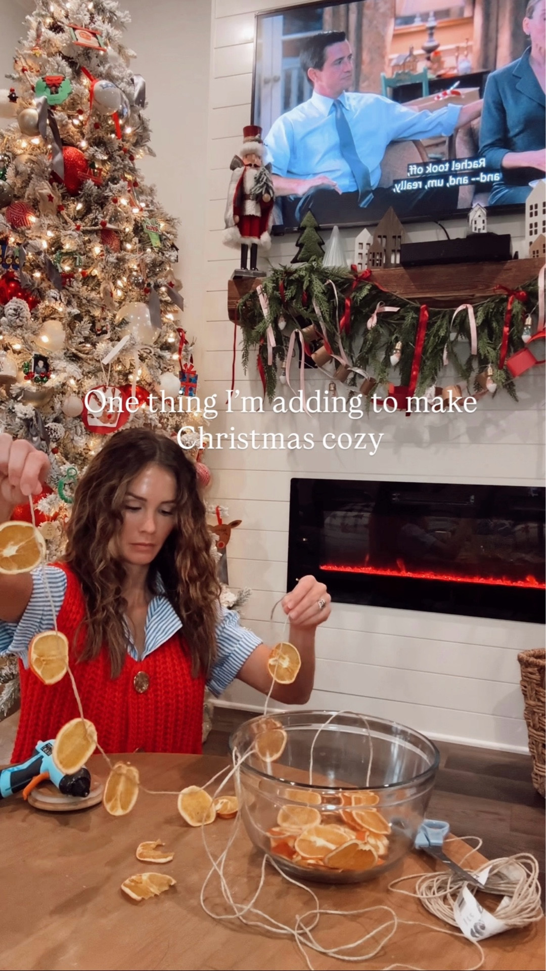 Cozy is always better than fancy, in my opinion. I traded out fancy ornaments for the boys handmade memories, paper chains and dried oranges, added some ribbon, low lights all around and I loveeeee how it feels 😍👌🏼

#LTKSeasonal #LTKHoliday