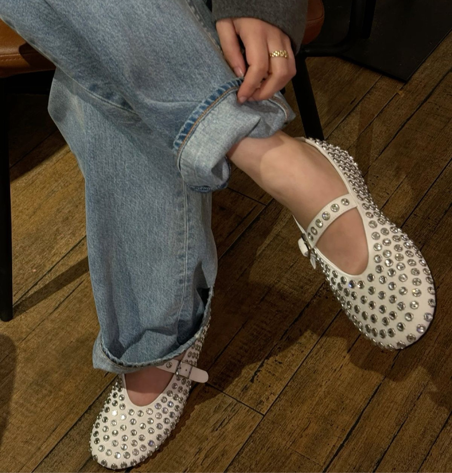 Alaia flats dupe ✨

#LTKsalealert #LTKeurope #LTKSeasonal